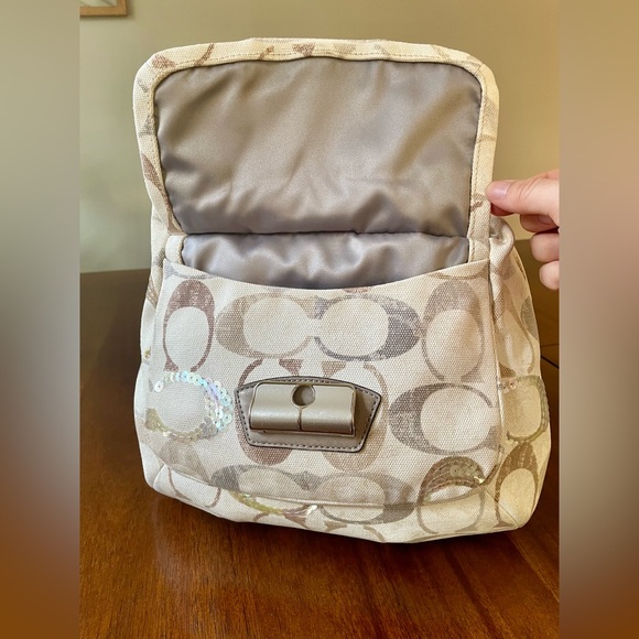 Coach Kristin Sequins Hobo Bag - Picture 10 of 17